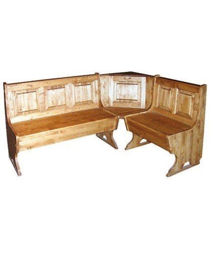 Banc D Angle Reversible Epicea Massif Meuble De Cuisine