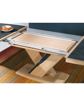 Table tonneau plateau céramique
